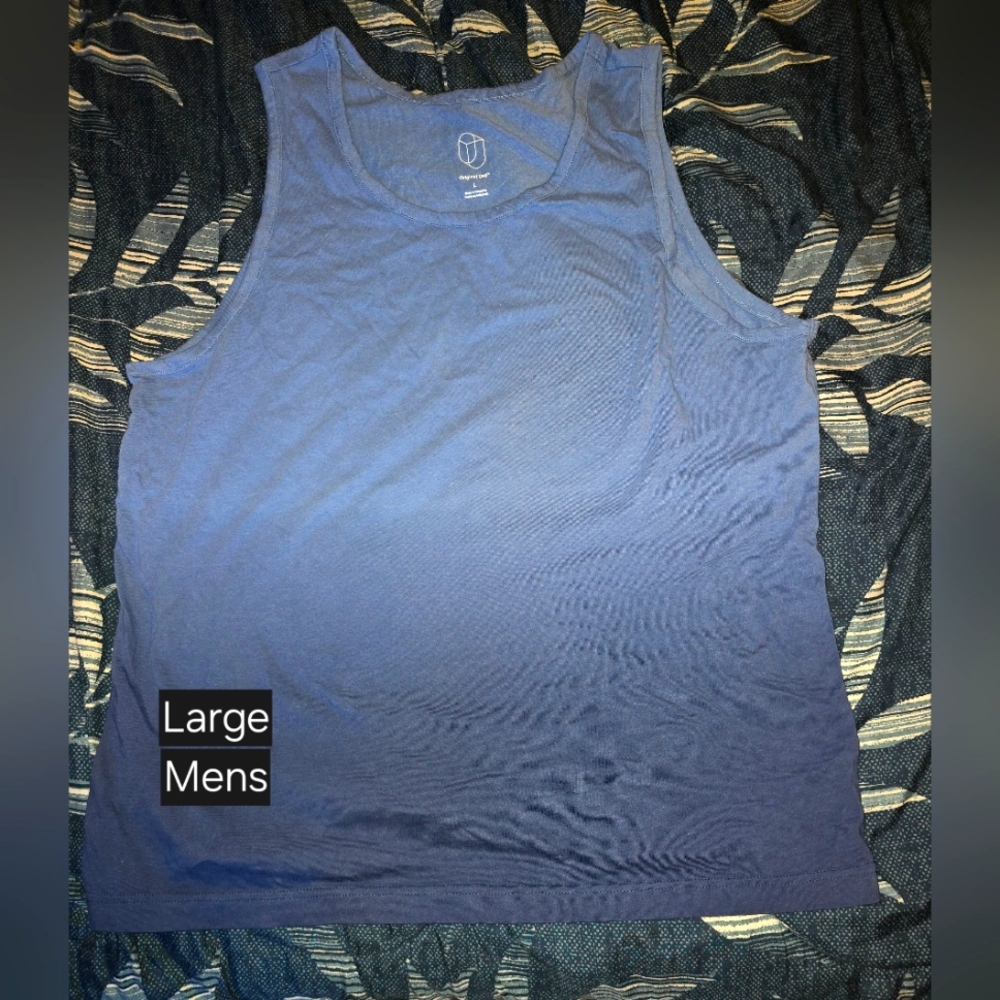 Original Use Men's Indigo Tank Top